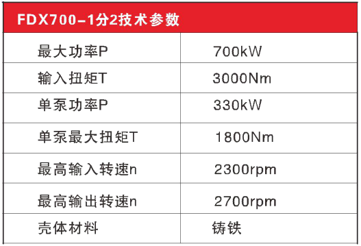 700KW分动箱 700KW分动箱